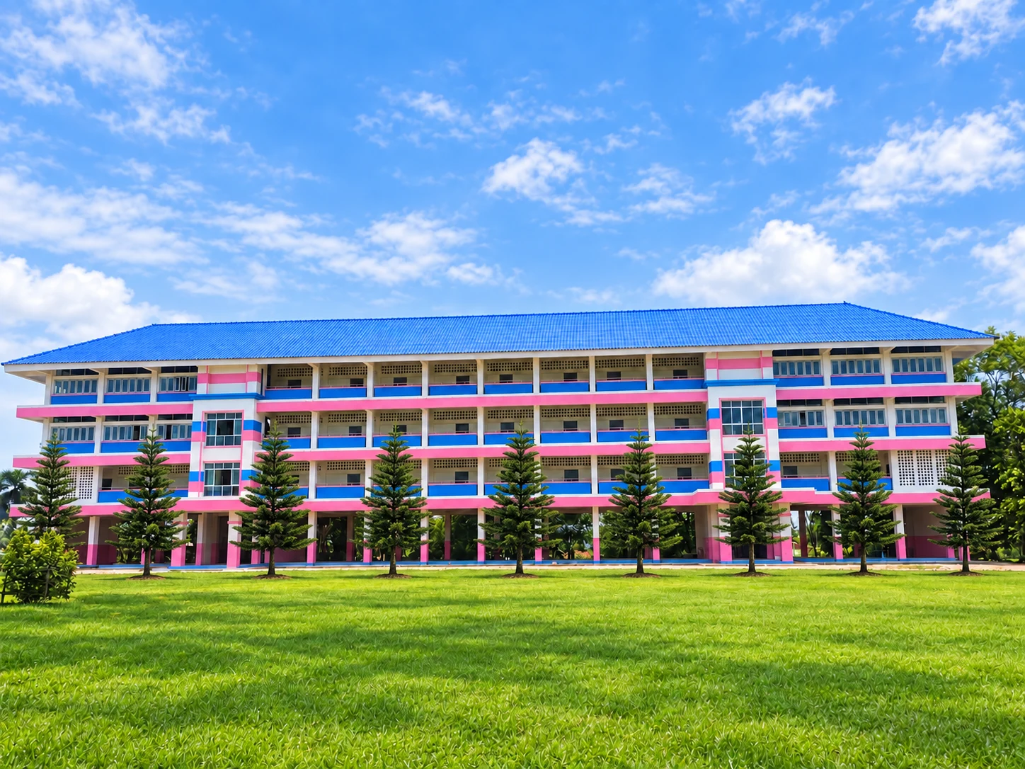 อาคารเรียนโรงเรียนชุมชนดงมะไฟเจริญศิลป์